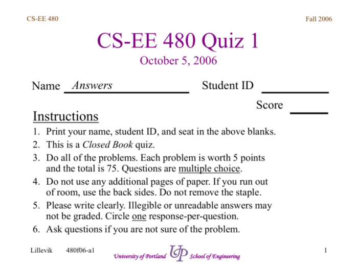 S 330 pre course quiz answers