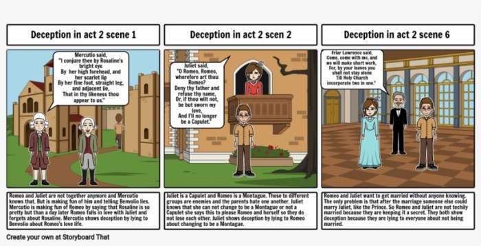 Romeo and juliet cartoon strip