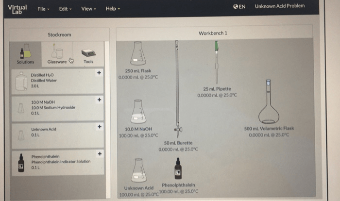 Acids and bases virtual lab answers