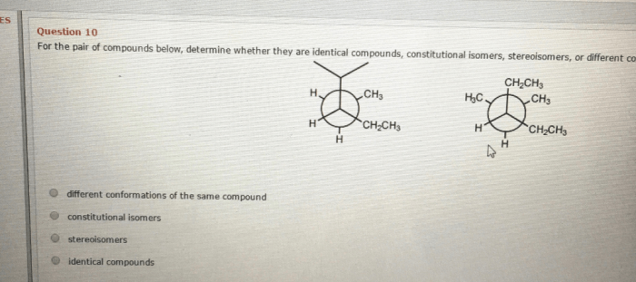 Isomers enantiomers diastereomers constitutional identical chemistry chemistrysteps molecule determine molecules cis trans